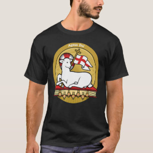Camiseta Sanctus Agnus Dei Cordeiro Deus Missa Latina Tradi