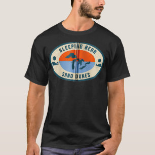 Camiseta Sand do Urso Dormindo Dunes Michigan Michigander G