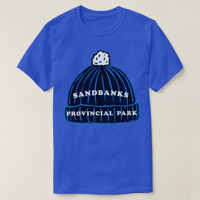 Camiseta Sandbanks Provincial Park Ontario Canada Winter Ha (Frente do Design)