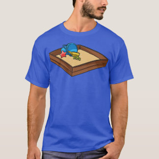 Camiseta Sandbox E Areia De Brinquedos