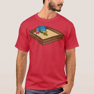 Camiseta Sandbox E Areia De Brinquedos