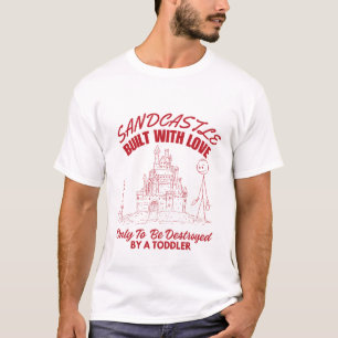 Camiseta Sandcastle: construído com amor