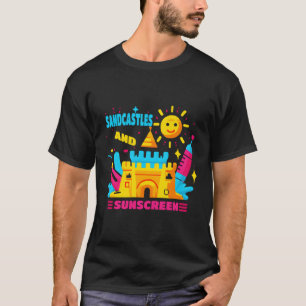 Camiseta Sandcasts E Protetores Solares
