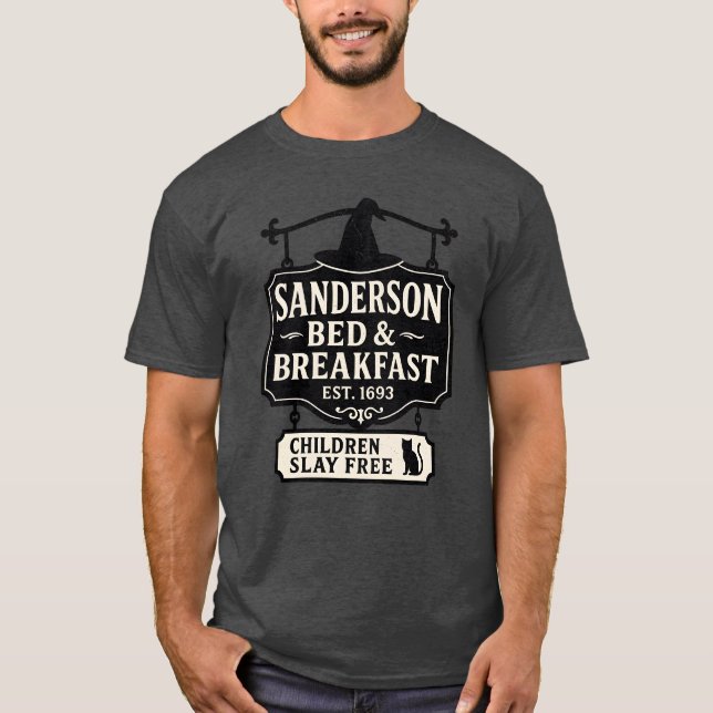 Camiseta Sanderson Bed & Breakfast (Frente)