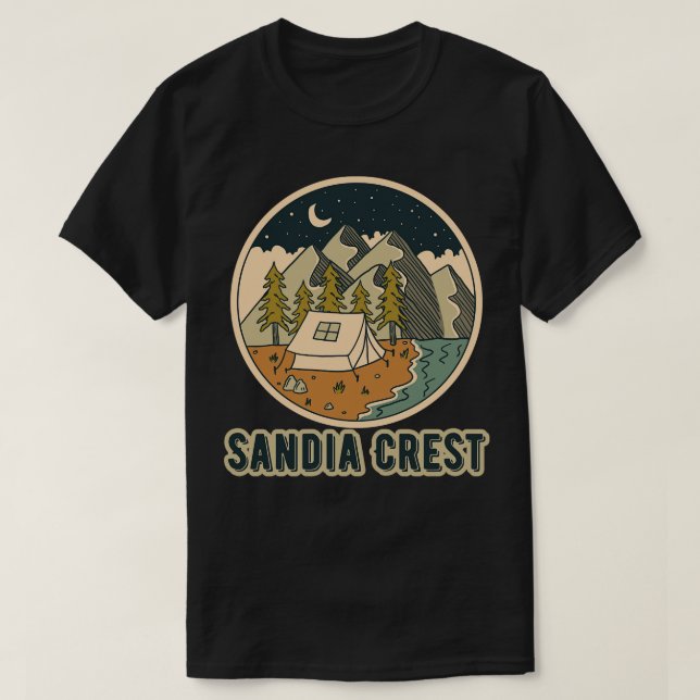 Camiseta Sandia Crest (Frente do Design)