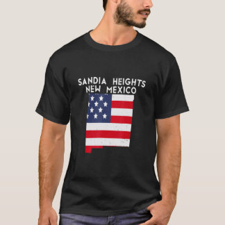 Camiseta Sandia Heights USA State America Travel New Mexica
