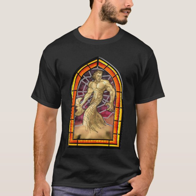 Camiseta Sandman Stain Glass (Frente)