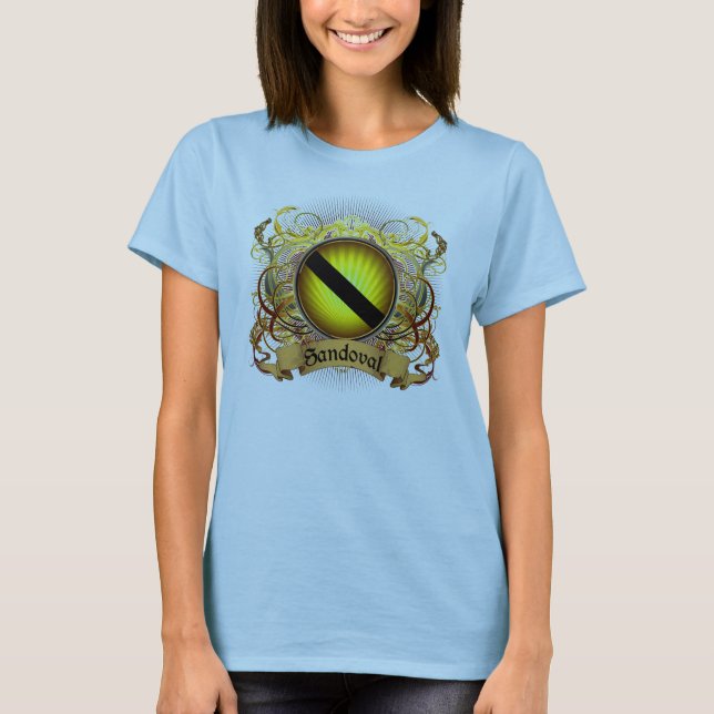 Camiseta Sandoval Family Crest (Frente)