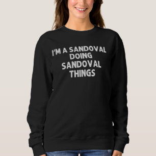 Camiseta Sandoval Funny Surname Family Tree Birthday Reuni