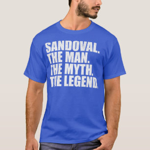 Camiseta Sandoval Sandoval Nome da família Sandoval sobreno