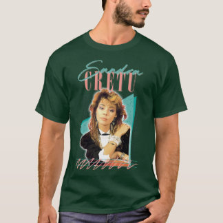Camiseta Sandra Cretu 80s Retro Fan Art Design 3
