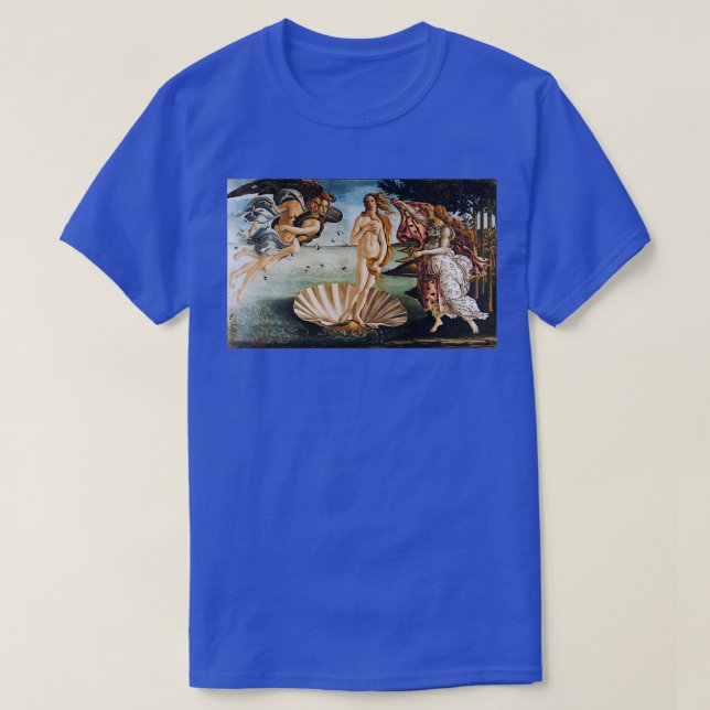 Camiseta Sandro Botticelli Nascimento de Vênus 3 (Frente do Design)