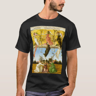 Camiseta Sandro Botticelli quotA nativa mística