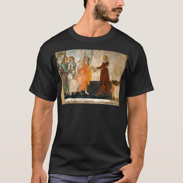 Camiseta Sandro Botticelli Vênus E Os Três Graus (Frente)