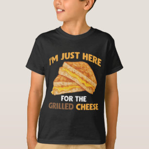 Camiseta Sanduíche de queijo grelhado, Comida engraçada