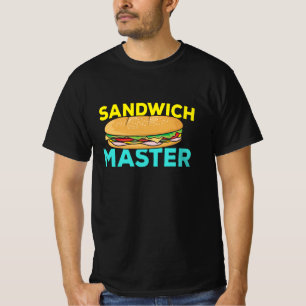 Camiseta Sandwich Master Fast Comida