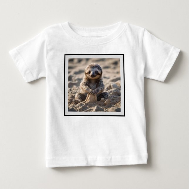 Camiseta Sandy Shores : Castelos De Areia Para Construção D (Frente)