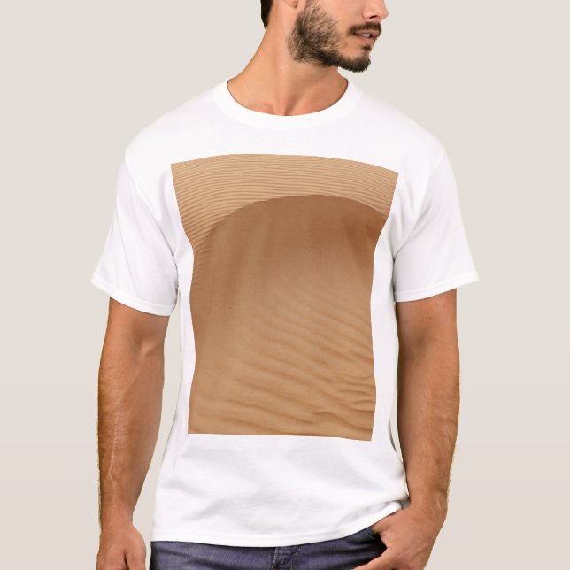 Camiseta Sandy Waves Texture. (Frente)