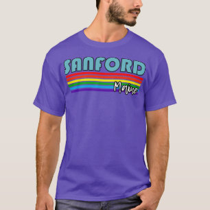 Camiseta Sanford Maine Pride Sanford LGBT Gift LGBTQ Suppo