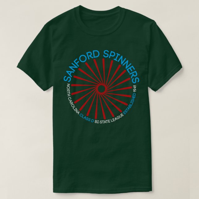 Camiseta Sanford Spinners (Frente do Design)