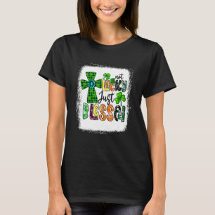 Camiseta Sangrado Não Sortudo Apenas Bons Dias de São Patrí