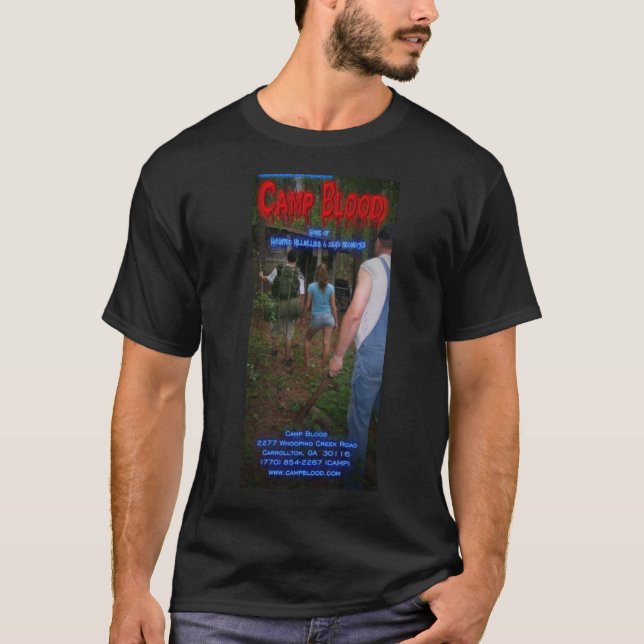 Camiseta Sangue 2007 do acampamento (Frente)