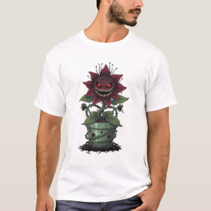 Camiseta Sangue Demoníaco em Vaso Amaldiçoado