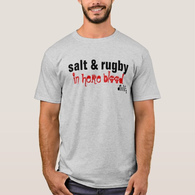 Camiseta Sangue do rugby (Frente)