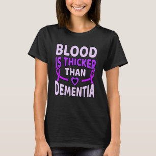 Camiseta Sangue é mais espesso que anão de demência de Alzh