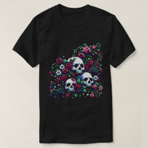 Camiseta Sangue Gótico - Arte em Pixel Crônica Mística