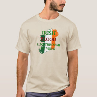 Camiseta Sangue Irlandês Corre Nas Minhas Veias