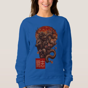 Camiseta Sangue Moon Yokai - Arte Japonesa Escura