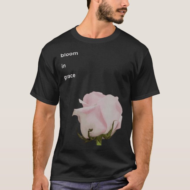 Camiseta Sangue na Grace Novo começo fluxo de energia otimi (Frente)