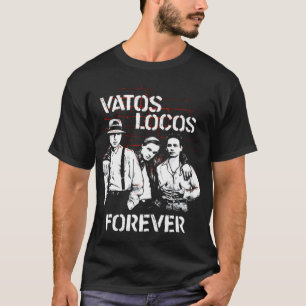 Camiseta Sangue No Sangue Vatos Locos Para Sempre