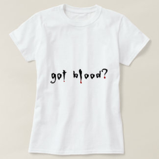 Camiseta sangue obtido?