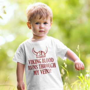 Camiseta Sangue viking corre pelas minhas veias