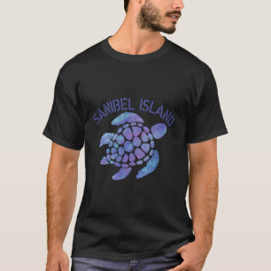 Camiseta Sanibel Island Fl Beach Design Souvenir Illustrati