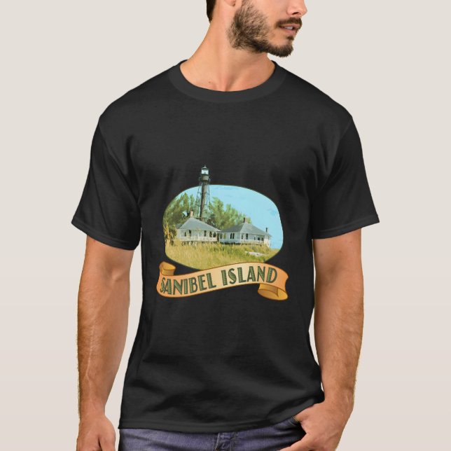 Camiseta Sanibel Island Florida Lighthouse (Frente)