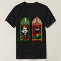 Sankara, Ibrahim Traore Vidro Pintado Pan-Africano