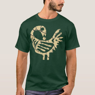 Camiseta Sankofa Bird African Bird Simple Patterno Juneteen