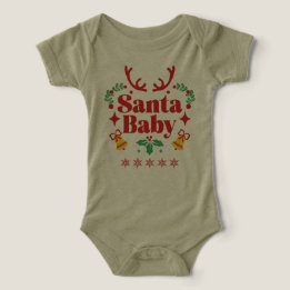 Camiseta Santa baby