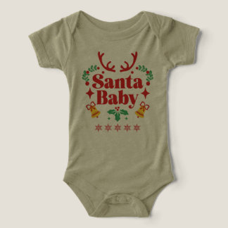 Camiseta Santa baby