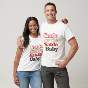 Camiseta Santa Baby - Natal