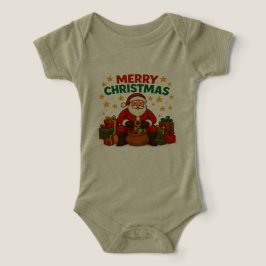Camiseta Santa Baby One Piece – Merry Christmas Gifts