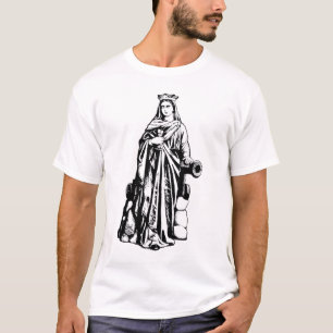 Camiseta Santa Bárbara Virgem e mártir