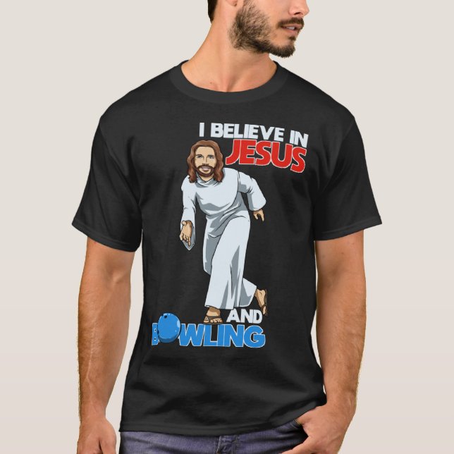 Camiseta Santa Boliche Greve Jesus (Frente)