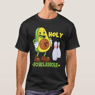 Camiseta Santa Bowlamole Avocado Guacamole Boliche Bowler