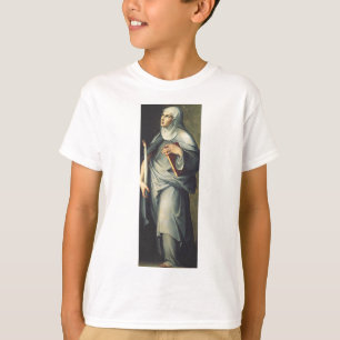 Camiseta Santa Brígida da Suécia Mística Medieval