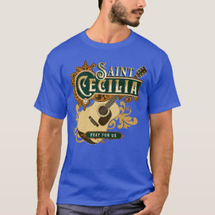 Camiseta Santa Cecília de Roma Padroeira da Música Católica