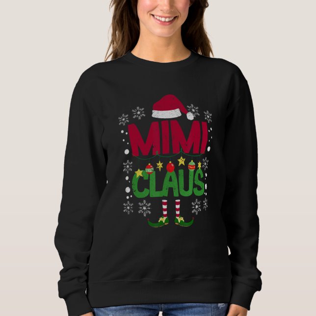 Camiseta Santa Christmas Pajamas Family Matching Xmas PJs M (Frente)